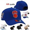 Novo Boné de Campeonato Aa Knicks Boné de Beisebol de Basquete Europeu e Americano Bordado Hip-Hop Boné Curvo