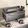 Punch Free Suction Cup Sink Drain Rack Wall Mounted Dishcloth Drying Rack  for Kitchen