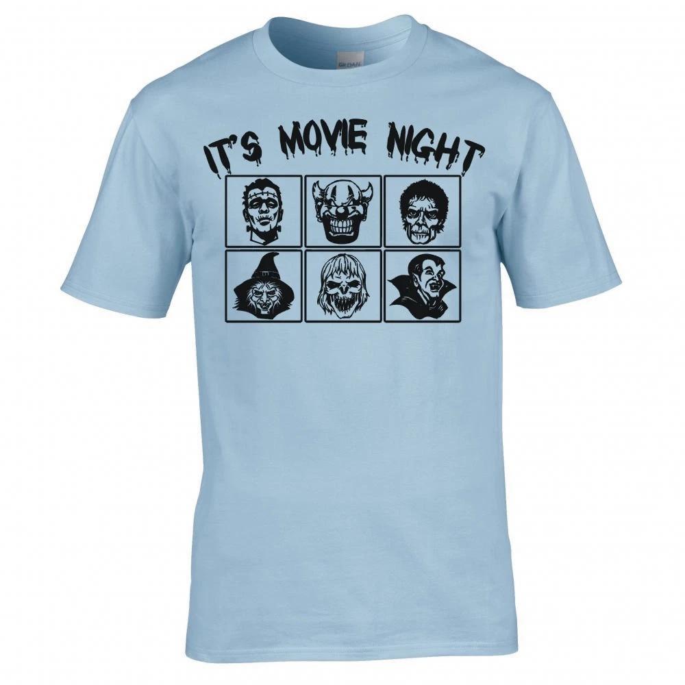 Its Movie Night Characters T Shirt 2XL