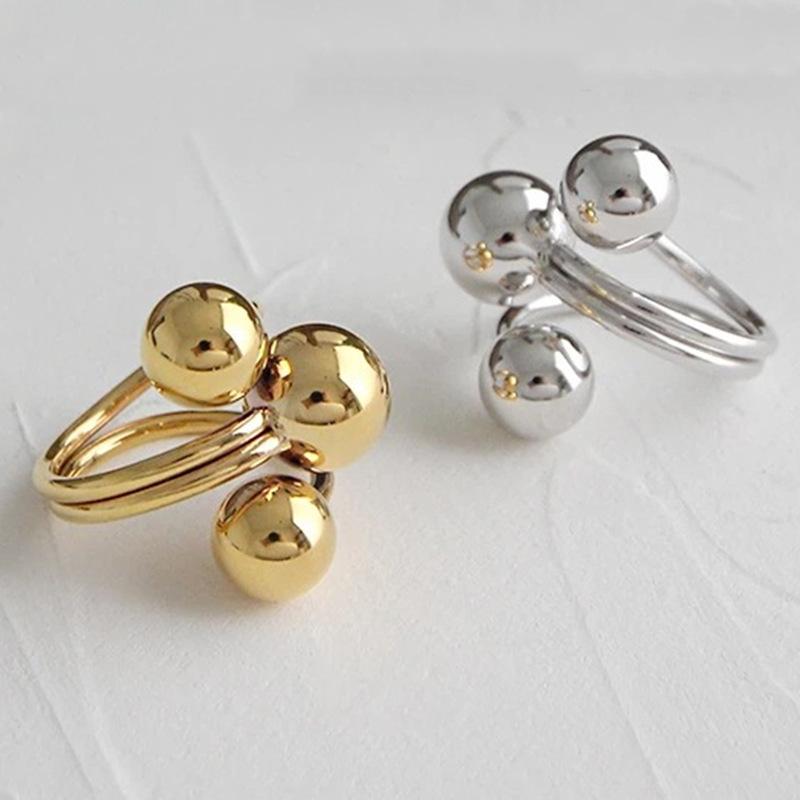 925 Silver Planet Wrap Ring For Women Gift Irregular Geometry Punk Jewelry Accessories