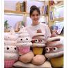Cartoon Snacks Pillow Expression Pack Hamburger Grilled Sausage Popcorn French Fries Bread Ice Cream Doll Plush Toy