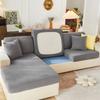 Universal Thick Jacquard Polar Fleece Stretchy Sofa Cushion Cover,For Sofa L-Shaped Corner Sofa Cover 1/2/3/4 Seater Sofa Cover