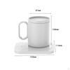 Warmer And Mug Set with Adjustable Temperature Control