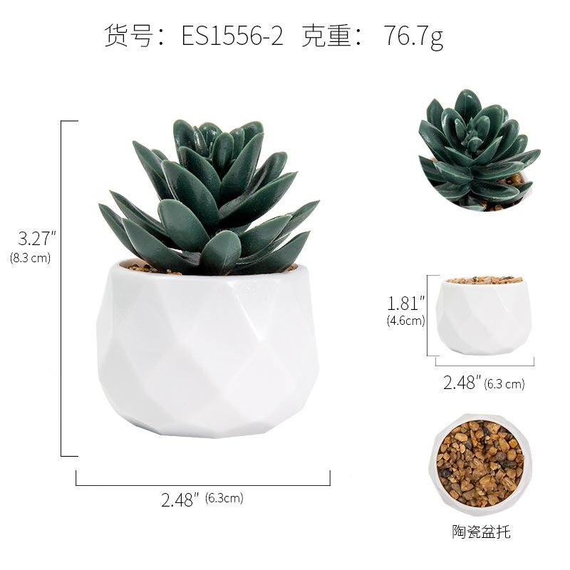 

Имитация Суккулентов Пластиковый Горшок Комнатные Растения, Креативные Пластиковые Горшки в Форме Алмаза, Декоративные Зеленые Растения для Офисного Стола