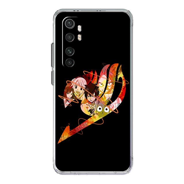 

Чехол с изображением аниме «Fairy Tail» для Xiaomi Mi 12 11T Note 10 10T 5G 12X 11X Pro 9T 11 Lite Poco M3 X3 NFC F3, чехлы для телефонов, принципиально силиконовые Poco F3