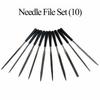 10pcs Guitar Frets Nuts File Set Polished File  Guitar Repairing Tools Professional Guitar Luthier Tool for Stringed