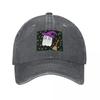 Ghost Witch Slime Baseball Cap Fun Hats Mountaineering Beach Bag Snapback Cap Womens Beach Outlet Unisexs