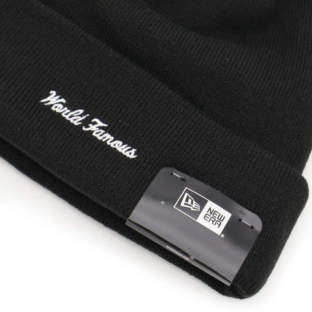Supreme New Era Box Logo Beanie Black Red FW22