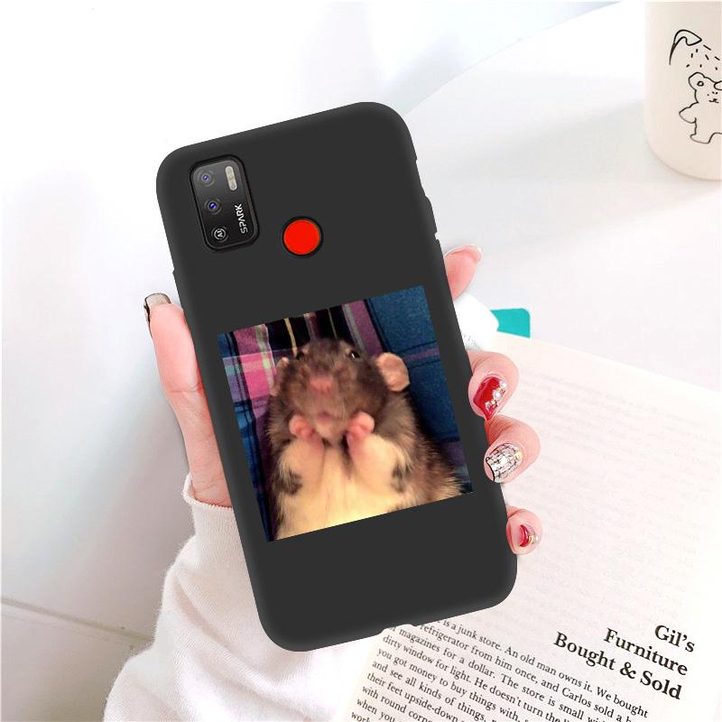 

Чехол для Tecno Spark 7P, силиконовый чехол Tecno Spark 7 6 Air 6 Pro Go 2020, Funda Camon 12 15 Pova 2, черный чехол с рисунком животных Spark GO 2020