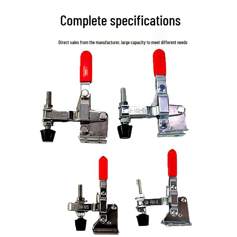 XB-101-A Adjustable 304 Stainless Steel Quick Latch Clamp for Workpiece Fixing