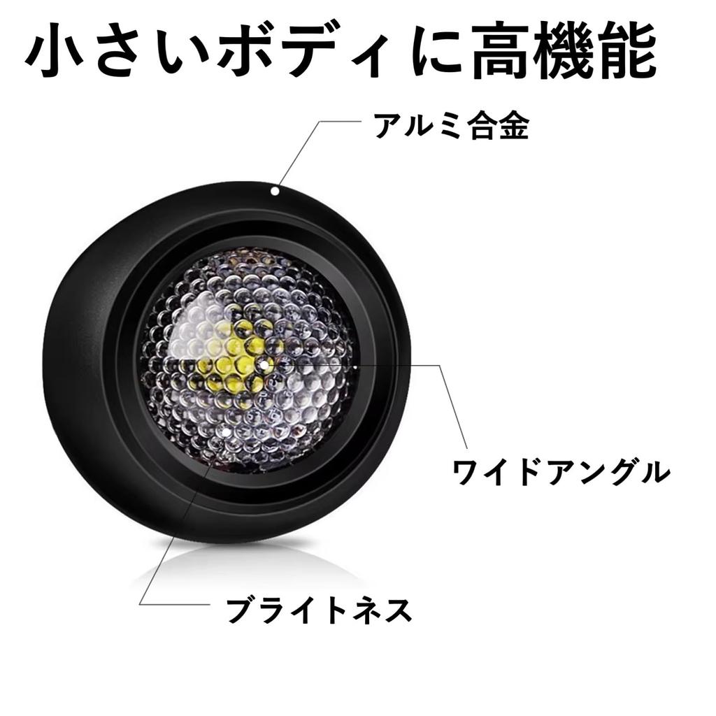 Lebonarie LED Backlight, 5W, Non-Polar, 6000K White Light, 12V/24V (Black)