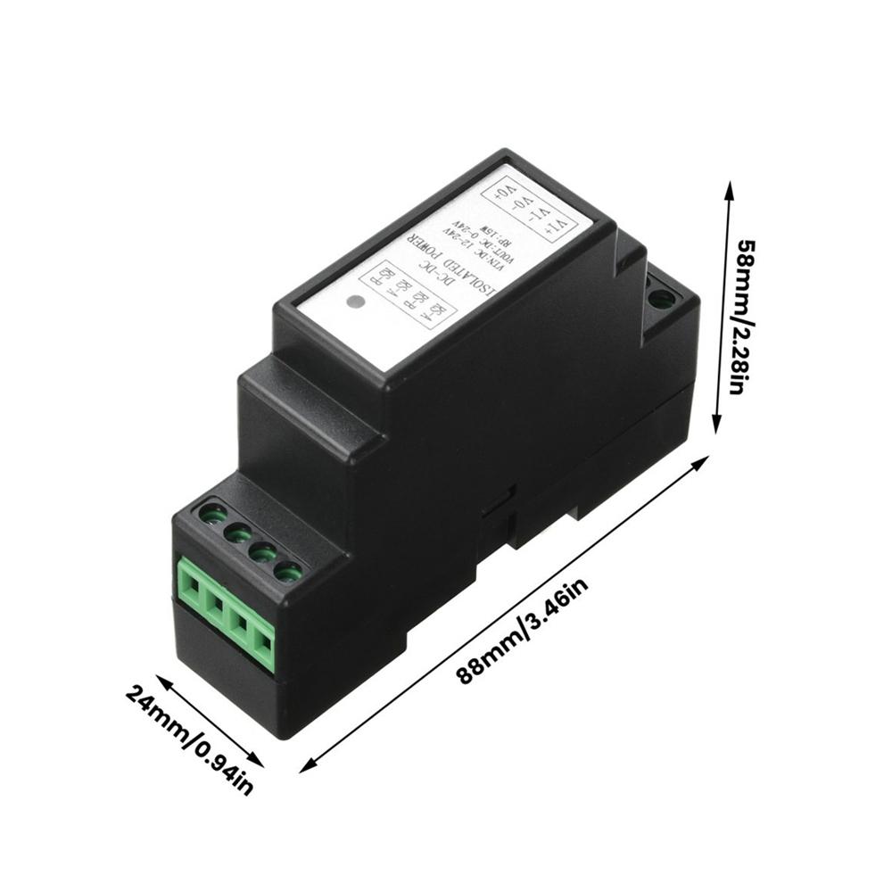 DC-DC Converter Power Board DC-DC Isolated Adjustable Power Supply Rail-Mounted Support Modbus Communication and RS485 Interface