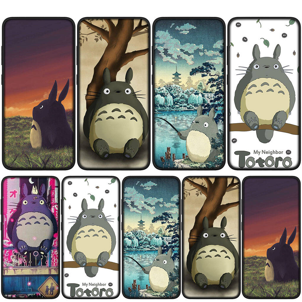 Чохол для iPhone 17 16 15 Xiaomi Poco Redmi Note 14 13 12 11 Pro Max 9 16e Samsung Galaxy S25 S24 S23 A05 A56OPPO Huawei Аніме Тоторо Чохол для телефону