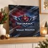 Scania Custom Name Text 5D Diamond Painting Kit DIY Full Drill Diamond Art Decoration