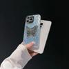 Butterfly Stand Laser Colorful Diamond Pattern Phone Case for Apple 11/12/13/14/15