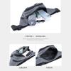 New waterproof large-capacity casual fanny pack men's fashion versatile breast bag cashier change bag mobile phone bag messenger bag