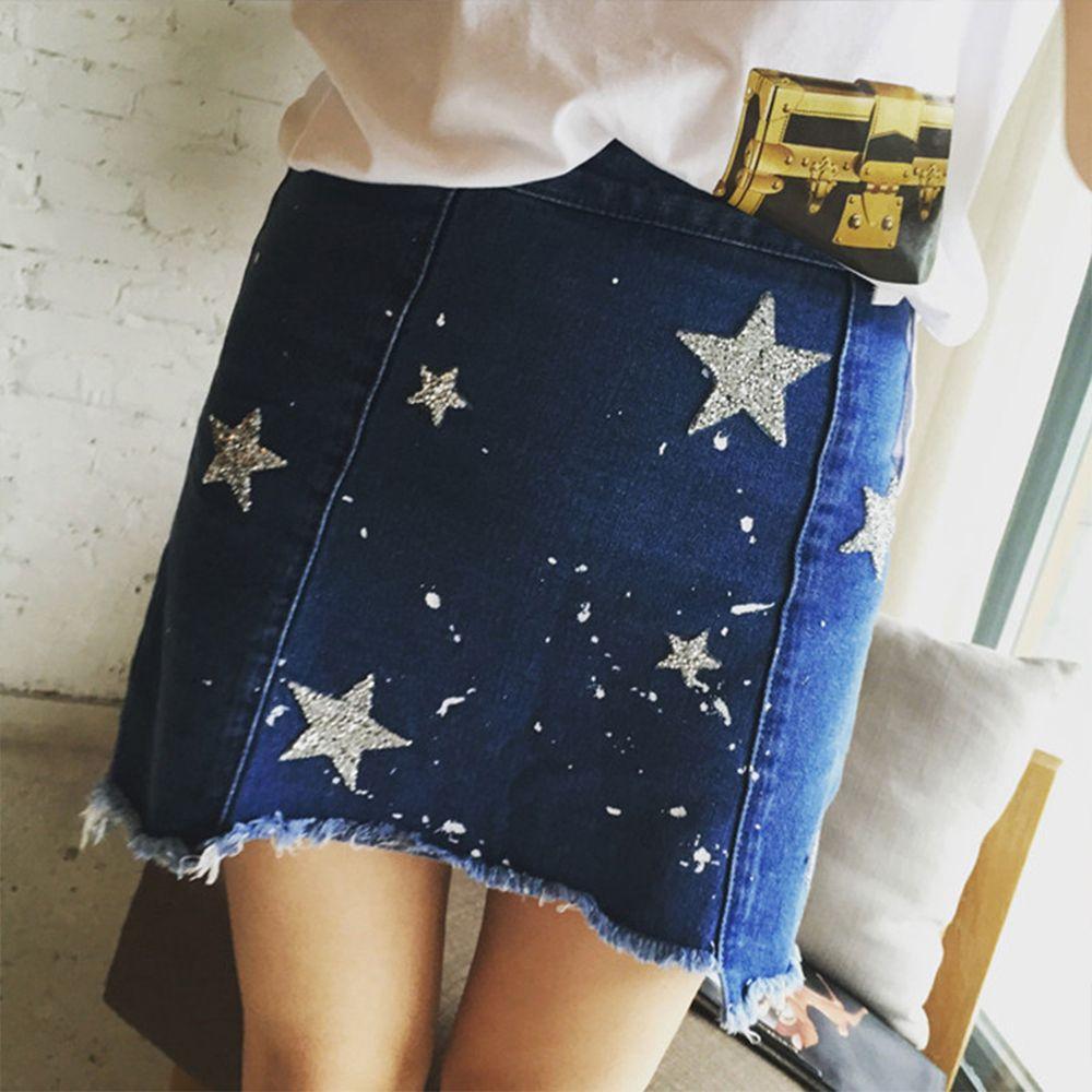 Star Motifs Thermal Transfer Rhinestone Patches Hotfix Pentagram Sticker Clothing Accessories