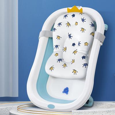 Baby Bathtub Bath Seat Support Mat Bath And Shower Air Cushion Bed Non-Slip Bathtub Mat Newborn Bebe Safety Security Bath Seat