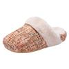 Stylish And Versatile Platform Slippers For Women Design Perfect For Indoor Use Warm And Slip With Fleece Women%27s+slippers