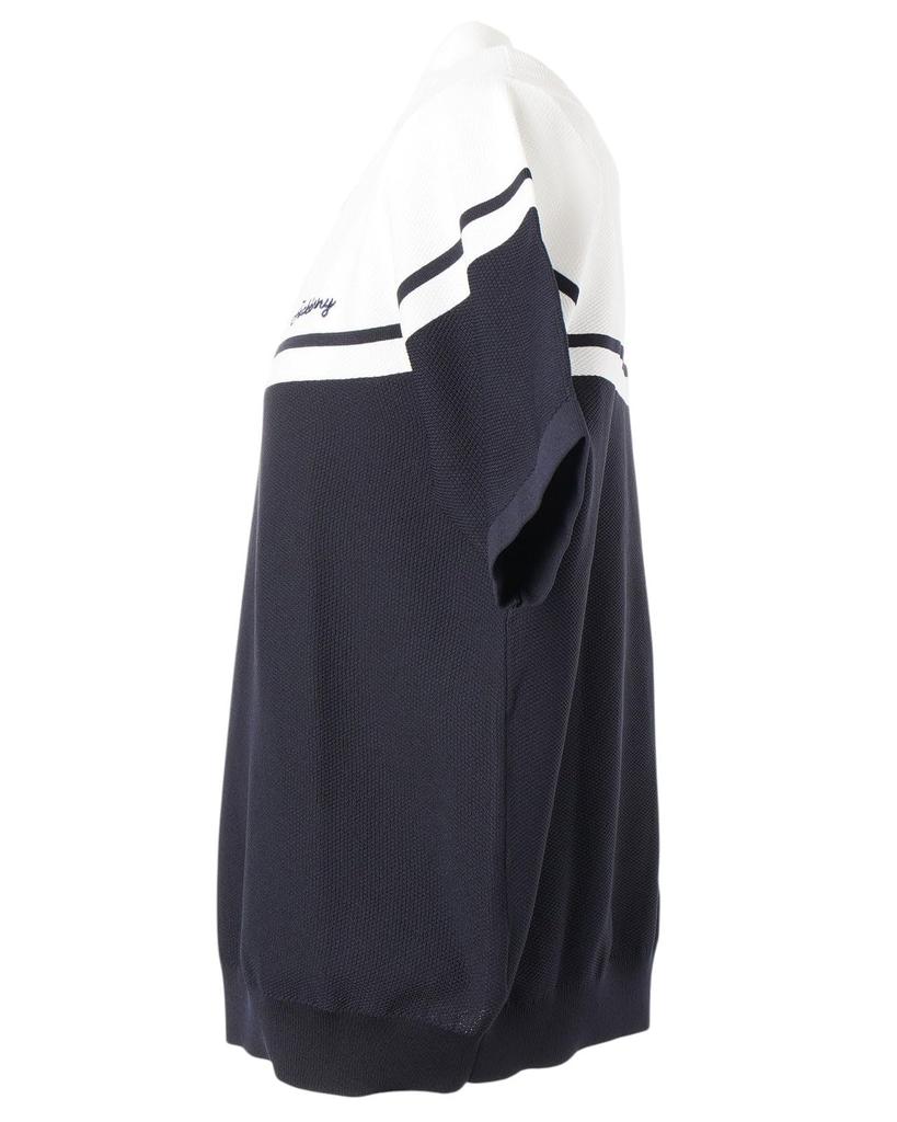 Jack Bunny Short Sleeve Knit Polo Shirt Golf Sweater Size 4 Men's (Brand Logo) / / 262-5275837 030_White, [M]