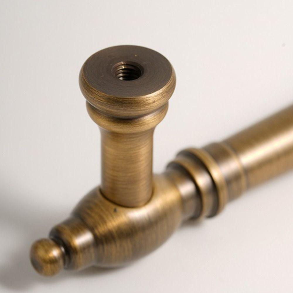 Antique Bronze Finish Furniture Handles Solid Brass Wardrobe Handles Cabinet Pulls Bedroom Use
