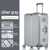 Ultralight 20-Inch Aluminum Frame Trolley Suitcase with Universal Wheels for Travel