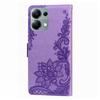 Fashion Lace Wallet Flip Leather Case For OPPO Reno 15F A53 A53S  Vivo V60 Lite 5G Realme C85 15 16 Pro Plus 15T Cover Reno15 F