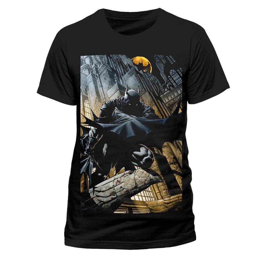 Batunisex Cityscape Licensed Dark Knight Tshirt Comic Movie Unisex 2XL