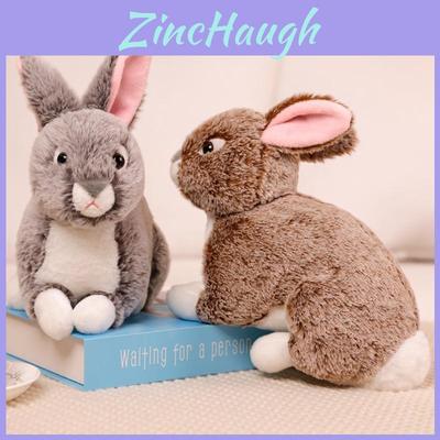 Adorable Plush Rabbit Toy Soft Cute Stuffed Bunny Doll For Kids Gift And Decoration