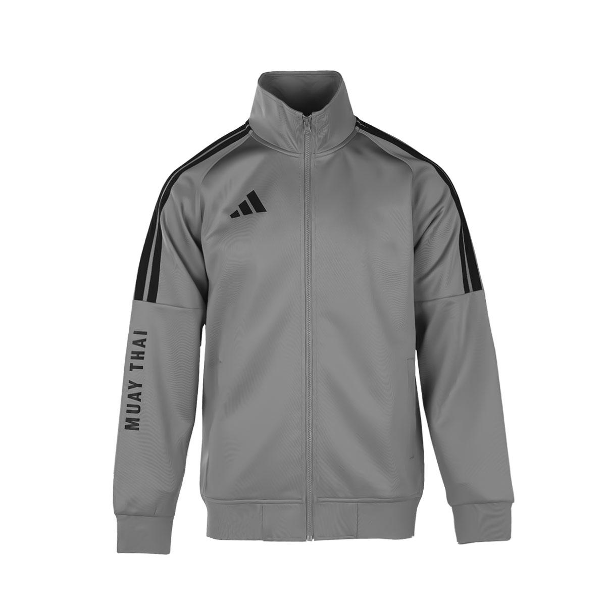 Adidas Casual Sports Fashion Stand Collar Jacket Unisex Jackets TR30JR2MT-GYB S