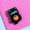 10Pcs New Cute Cartoon Black Cat Series Flat Back Ornament Jewelry Bows Accessories