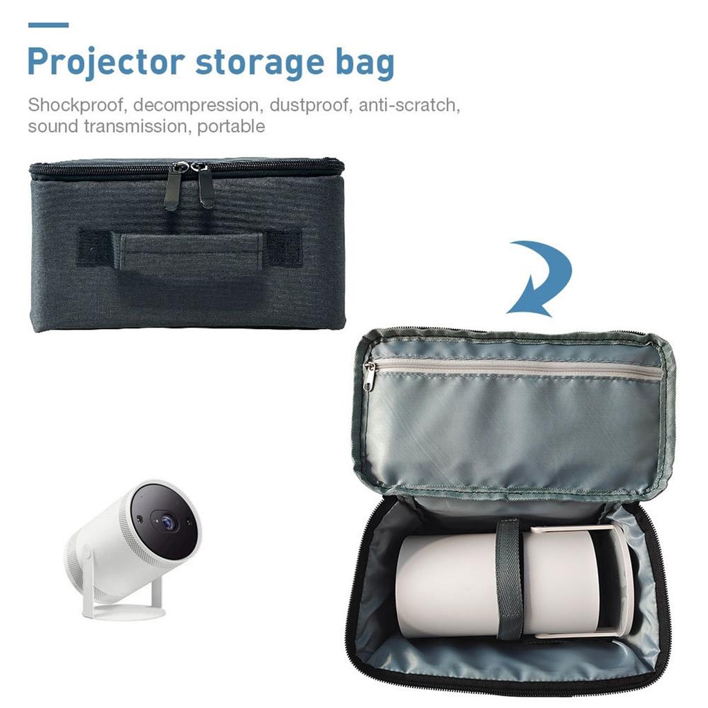 Projection Box Compatible with HY300 HY320 P300 Barrel Projector Portable Bag Oxford Cloth Projector Soft Bag