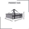 Bag Carrier Insulated Food Carrying Holder with Non Woven Fabric Material And Easy Access Zipper