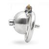 Stainless Steel Male Chastity Device - Long Conduit Lock Belt with 2 Keys Premium Metal Chastity Cage for BDSM Play Wholesale