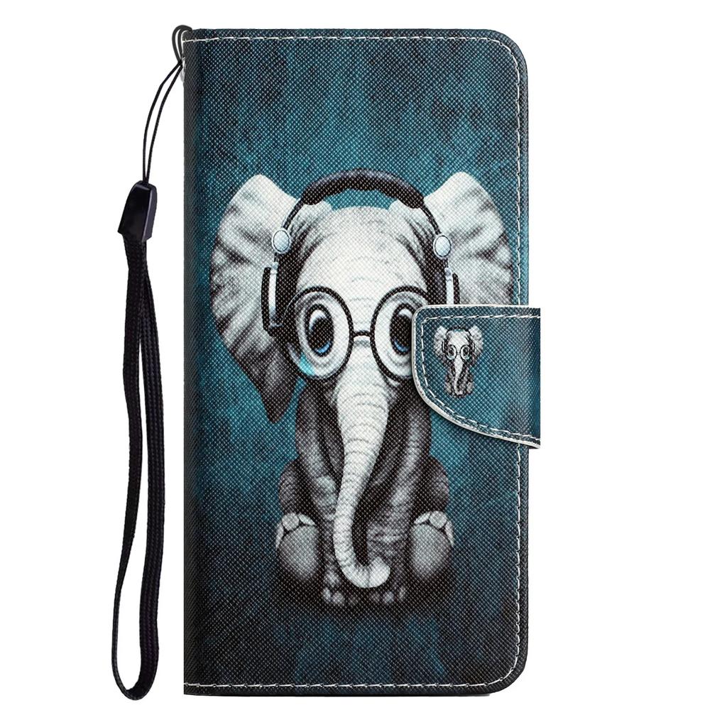 Leather Flip Phone Case For Samsung Galaxy A12 A22 A22S A32 A34 A52 A52S A54 5G Cat Butterfly Painted Wallet Card Holder Cover