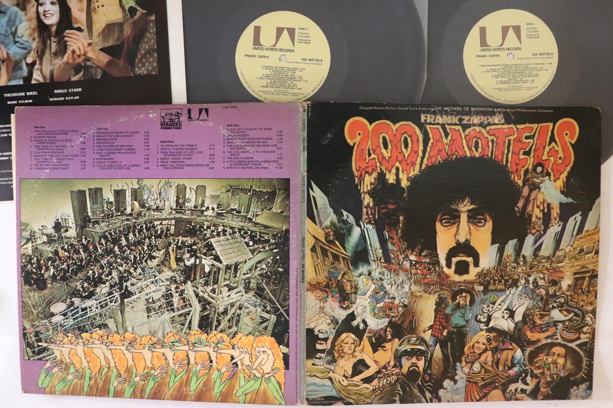 

LP Record FRANK ZAPPA - 200 Motels UAS9956 UNITED ARTISTS 1971 US Rock Used