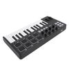 25 Key USB MIDI Keyboard Controller with DAW Integration Chord Mode Scale Mode 8 Backlit Drum Pads