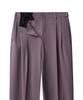 MUSINSA STANDARD WOMAN Women'S High-Waisted Wide Hidden Banding Slacks [Ash Purple]