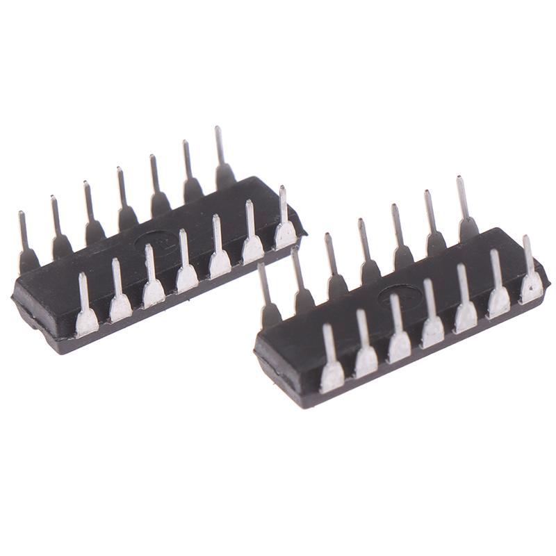 10Pcs Cd4093Be Cd4093 4093 Dip-14 Ti Chip Ic