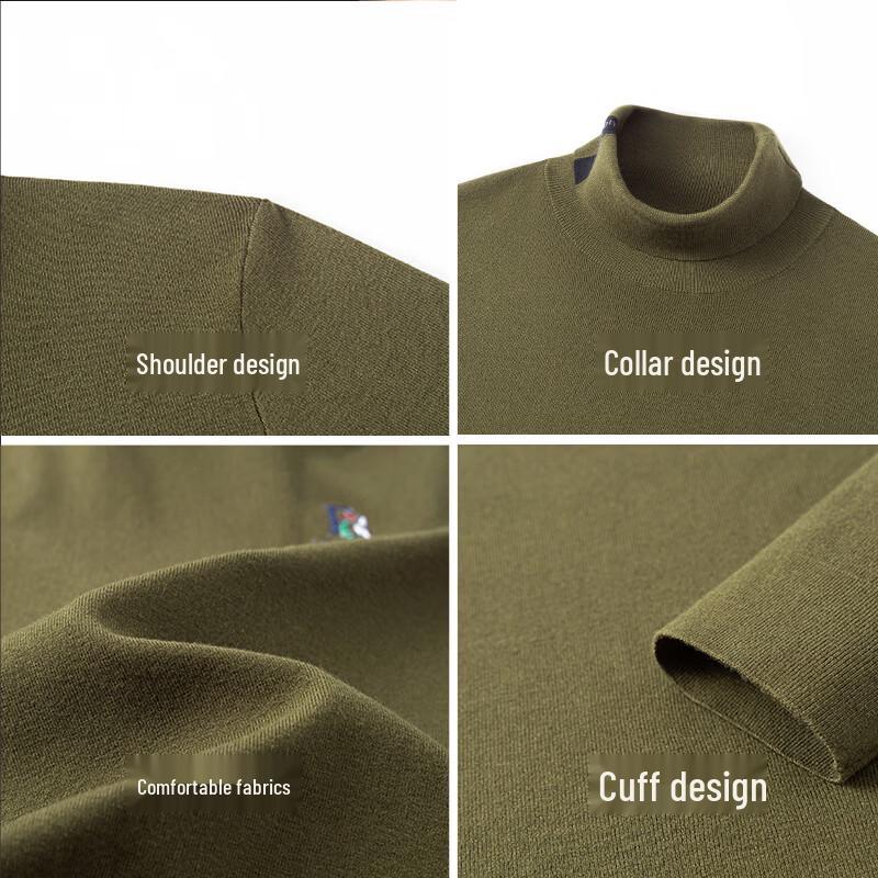 TUCANO Men's Warm Turtleneck Knit Sweater