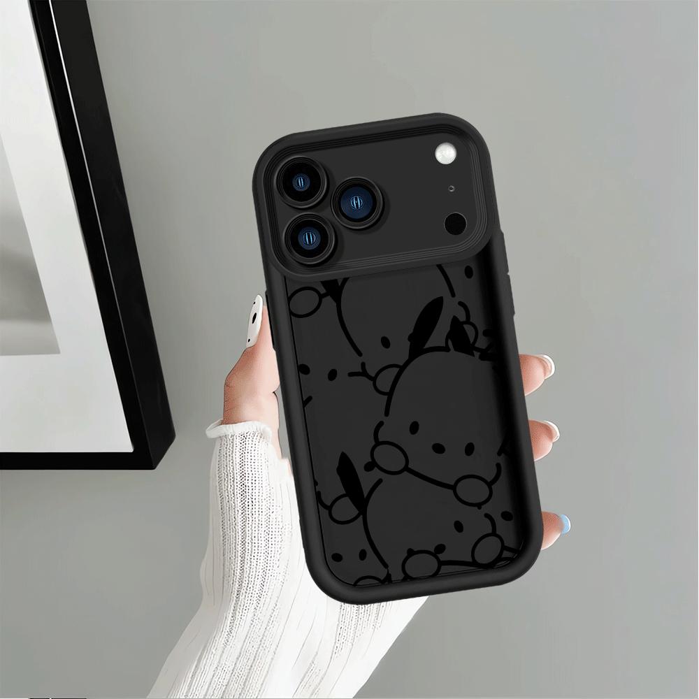 Case for iPhone 15 16 14 Plus XS Max 17 Air XR 13 12 11 Pro Max 16e Soft Shell Sanrio Pochacco Cartoon