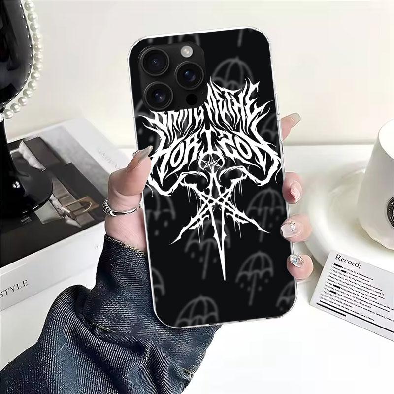 

BMTH B-Brings Me The HorizonS Soft Phone Case For IPhone 11 17 Air 16E 16 Pro Max 15 + 14 Plus 13 Mini 12 Apple 7 SE 8 Fundas Co iPhone 17 Pro