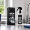 Spray do Usuwania Rdzy z Samochodu, Środek do Czyszczenia Powierzchni Metalowych i Powłok, 120 ml Środek do Usuwania Plam Rdzy z Felg Zacisków Hamulcowych, Bezdotykowy Cleaner do Detalingu