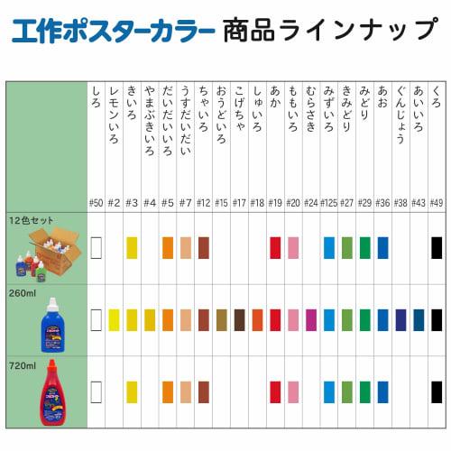 Sakura Crepas Paint Craft Poster Color 260ml Yellow KPW#3
