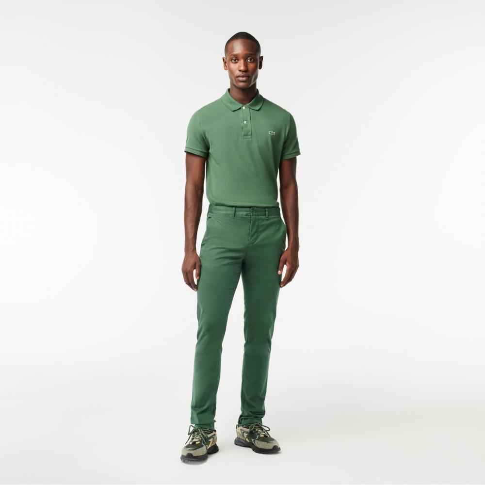 

LACOSTE Мужские брюки-чиносы узкого кроя HH8946 53N SMI