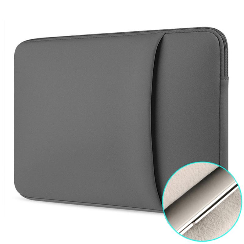 Laptop Bag Sleeve Case Cover Soft Notebook Pouch For Macbook Air Pro Huawei Xiaomi Lenovo HP Dell Asus 11 12 13 14 15 15.6 Inch
