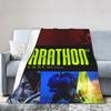 Game Marathon Blanket Cozy Soft Throw Blankets for Bed 50x60 Inch Multiple Sizes Bedding Throws
