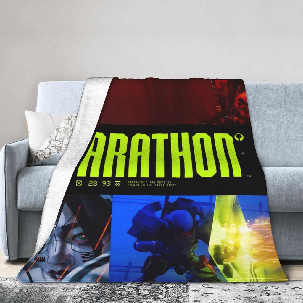 Game Marathon Blanket Cozy Soft Throw Blankets for Bed 50x60 Inch Multiple Sizes Bedding Throws