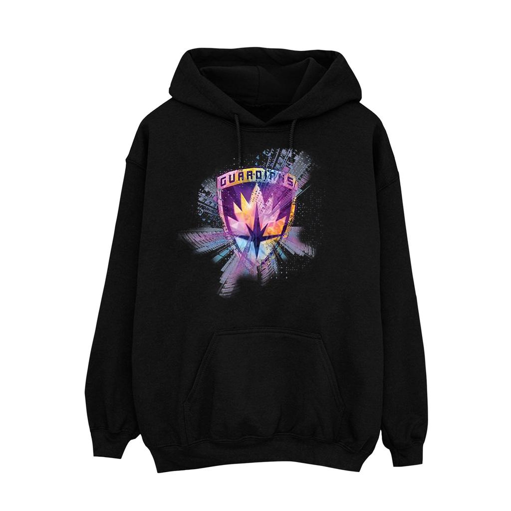 Marvel Damen Guardians Of The Galaxy Abstraktes Star-Lord-Kapuzensweatshirt