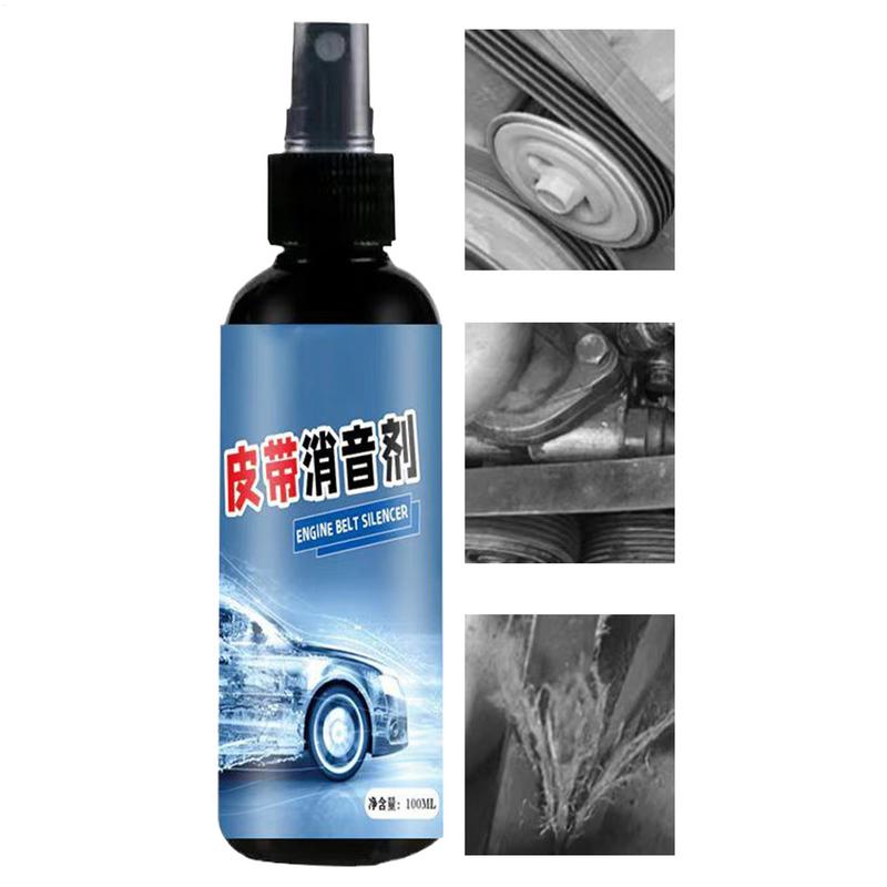 100ml car Engine Belt Silencer Spray Car Engine Belt Dressing Spray Vehicle Protective Lubrication Silencer Spray